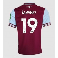 West Ham United Edson Alvarez #19 Hjemmebanetrøje 2024-25 Kortærmet